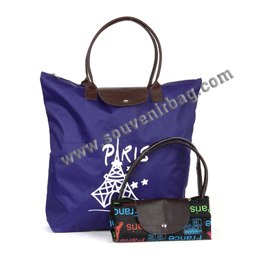 Paris Foldable Shopping Bag