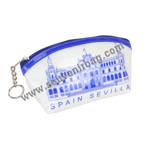 Round Clear PVC Cosmetic bag