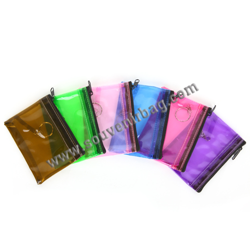 Colorful Clear PVC Coin Bag