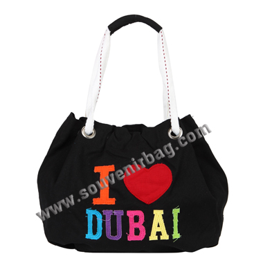 I Love Dubai Canvas Tote