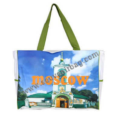 Moscow View Large Beach Bag