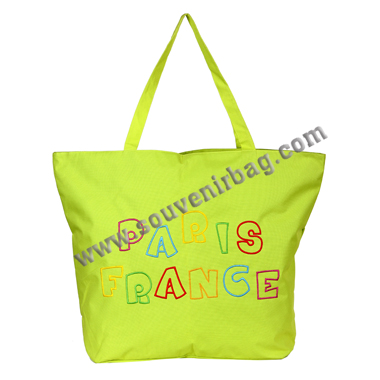 Large Lettering Beach Bag