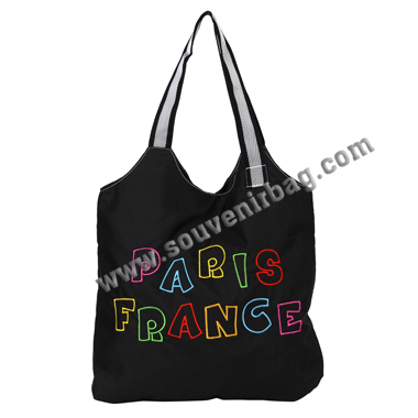 Colorful Sew line Shoulder Polyester bag