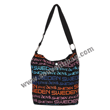 Canvas Shoulder Bag - Paris