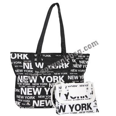 New York Foldable Shopping Tote