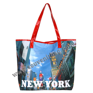 Fashion City View Printing Handbag