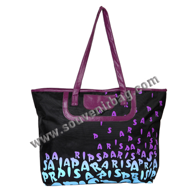 Elegant Lady Foldable Shopping Bag