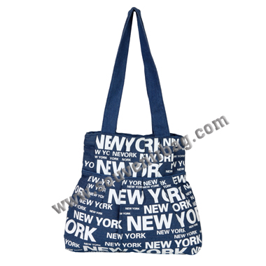 New York Design Denim Tote